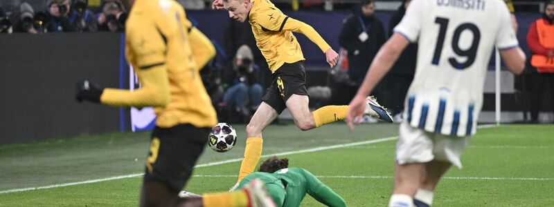 Sorgte für den Pausenstand: Maximilian Beier.   - Foto: Bernd Thissen/dpa