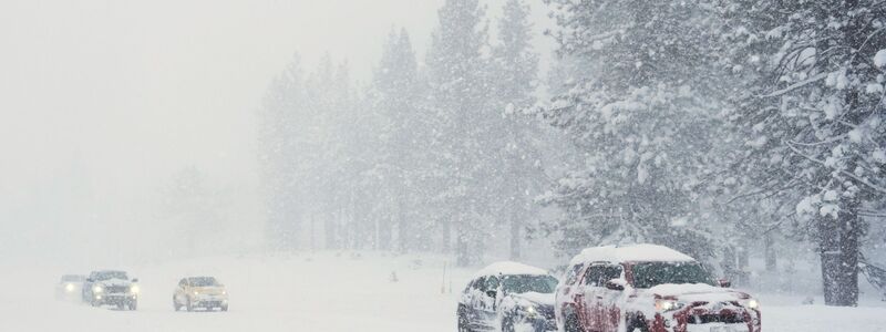 In Kalifornien ist viel Schnee gefallen. - Foto: Brooke Hess-Homeier/AP/dpa