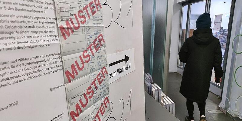 Wahllokal bei Bundestagswahl 2025 (Archiv) - Foto: via dts Nachrichtenagentur