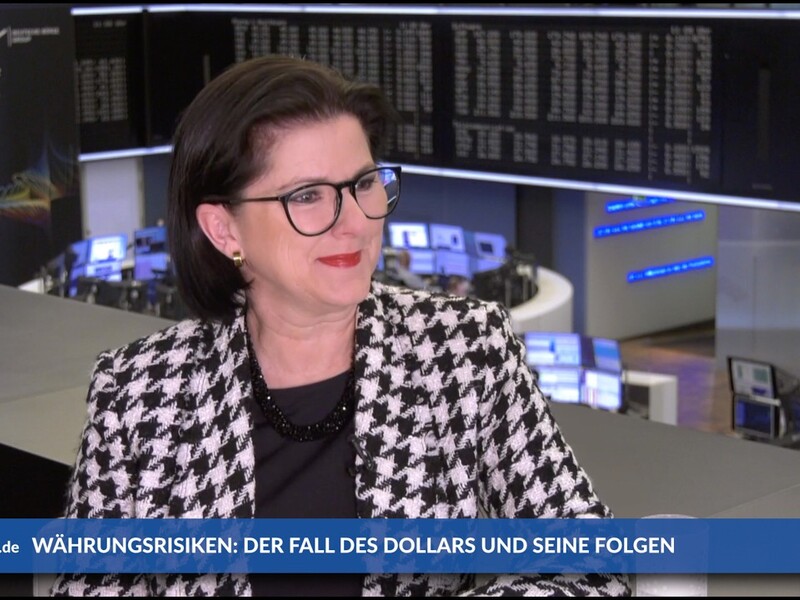Jessica Schwarzer: „Der Ver-Fall des Dollars - seit Donald Trump ging es 20 Prozent abwärts - Foto: inside-wirtschaft.de