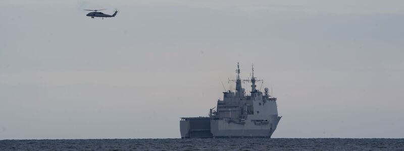 An der amphibischen Anlandung sind nach Nato-Angaben 15 Schiffe mit 2.600 Soldaten beteiligt. - Foto: Marcus Brandt/dpa