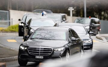 Die russische Delegation hat den Ort des Treffens in Genf verlassen. - Foto: Cyril Zingaro/KEYSTONE/dpa