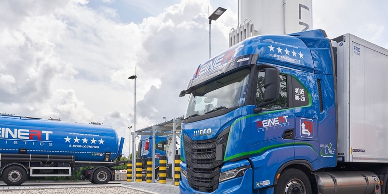 98,5 Prozent Biomethan: Deutschlands LNG-Lkw tanken nahezu vollständig klimaneutral - Foto: presseportal.de