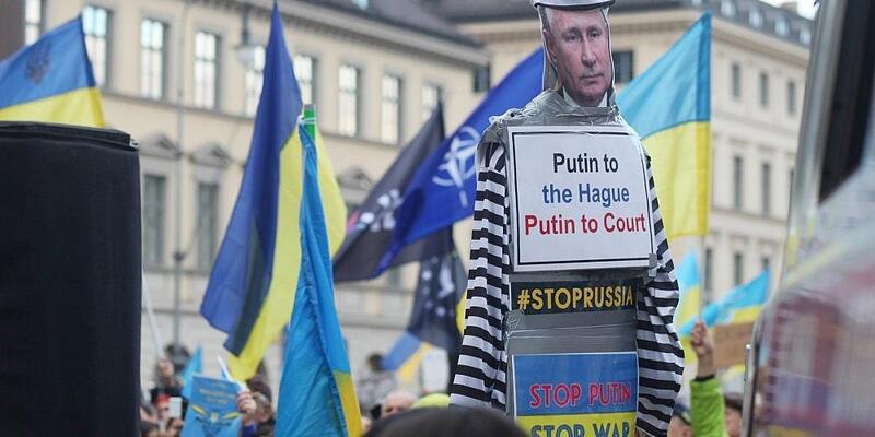 Pro-Ukraine-Demo (Archiv) - Foto: via dts Nachrichtenagentur
