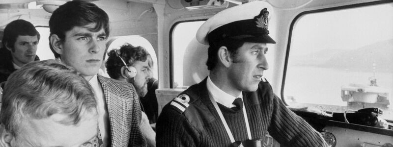 Damals noch als Brüder vereint: Charles und Andrew. (Archivbild) - Foto: Pa/PA Wire/dpa