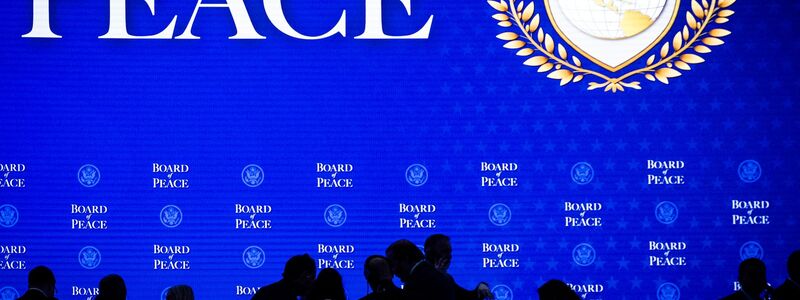 Der Friedensrat wurde vor einem Monat gegründet - beim Weltwirtschaftsforum in Davos. (Archivbild) - Foto: Gian Ehrenzeller/KEYSTONE/dpa