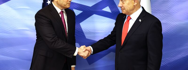 US-Außenminister Rubio will nach Angaben eines Regierungsbeamten nächste Woche Israels Premier Netanjahu treffen. (Archivbild)  - Foto: Fadel Senna/AFP/AP/dpa