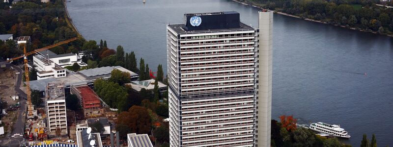 Der «Lange Eugen», das ehemalige Abgeordnetenhaus des Bonner Regierungsviertels, ist heute Teil des UN-Campus. (Archivbild) - Foto: picture alliance / dpa