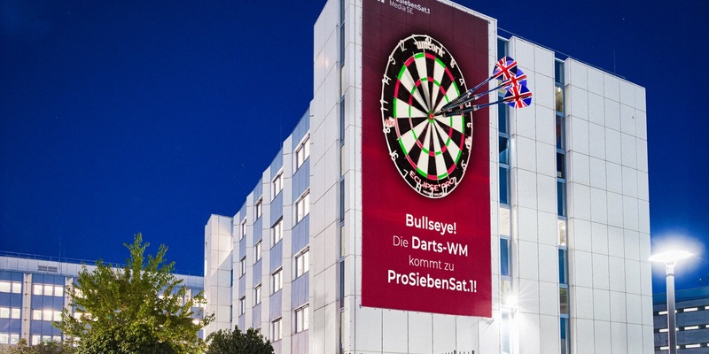 Bullseye! ProSiebenSat.1 erwirbt Übertragungsrechte für die Darts-Weltmeisterschaften ab 2027 - Foto: ProSiebenSat.1/Markus Brönner, presseportal.de