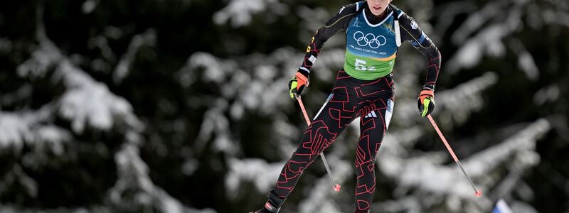 Am Samstag steht für Franziska Preuß das letzte Olympia-Rennen auf dem Programm. - Foto: Hendrik Schmidt/dpa