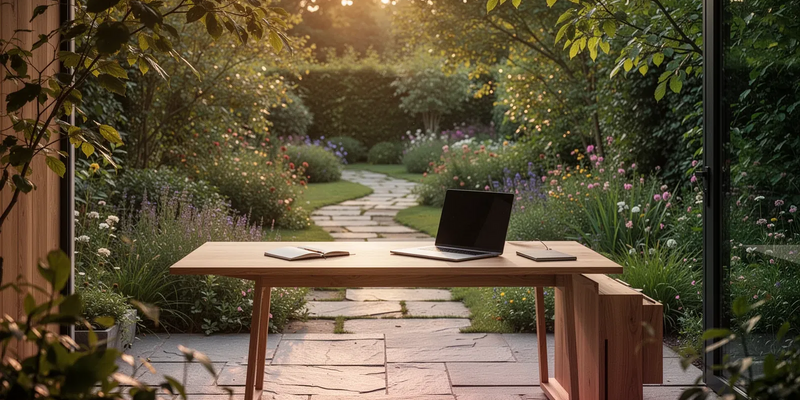 Garden Office: Warum der Arbeitsplatz 2026 ins Grüne zieht - Foto: über boerse-global.de