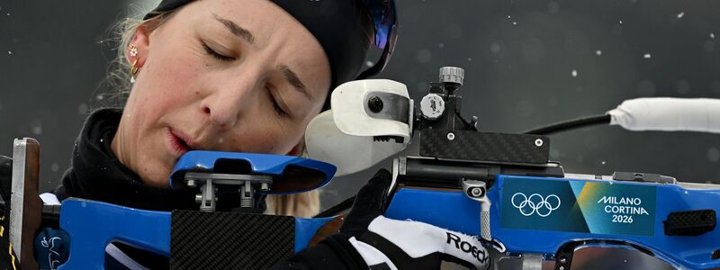 «Es wackelt nur noch»: Franziska Preuß scheiterte in Antholz an ihren Nerven. (Archivbild) - Foto: Hendrik Schmidt/dpa