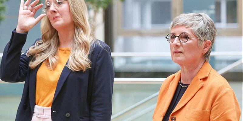 Katharina Dröge und Britta Haßelmann (Archiv) - Foto: via dts Nachrichtenagentur