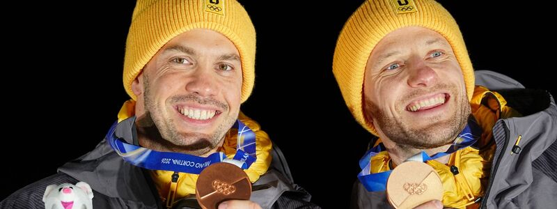 In Mailand gewann das Duo Bronze im Doppelsitzer und Gold mit der deutschen Team-Staffel. (Archivbild) - Foto: Michael Kappeler/dpa