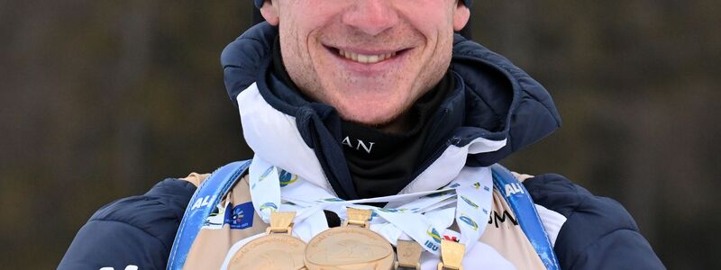 Johannes Thingnes Bö ist eine Biathlon-Legende. (Archivbild) - Foto: Martin Schutt/dpa
