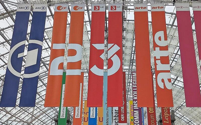 Logos von ARD, ZDF, 3Sat, Arte (Archiv) - Foto: via dts Nachrichtenagentur