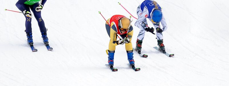 Feierte in jedem Lauf einen Start-Ziel-Sieg: Daniela Maier (M). - Foto: Oliver Weiken/dpa