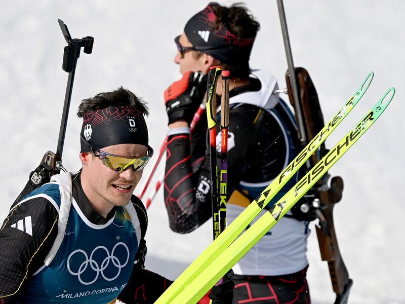 Enttäuschung pur nach Rang vier: Philipp Horn. - Foto: Hendrik Schmidt/dpa