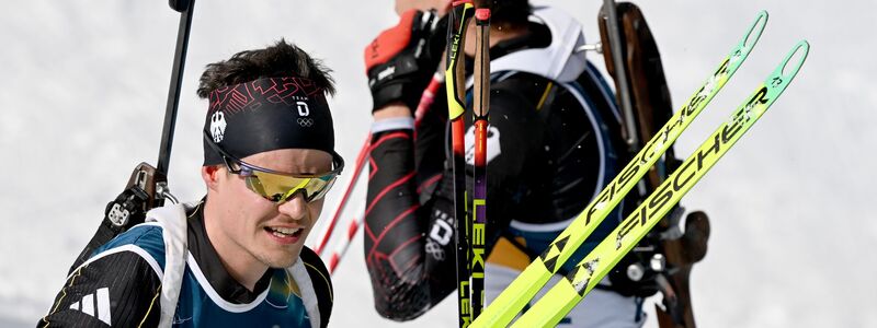 Enttäuschung pur nach Rang vier: Philipp Horn. - Foto: Hendrik Schmidt/dpa