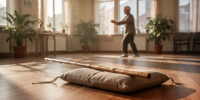 Taiji-Stick-Übungen verbessern Schlaf und Psyche bei Senioren - Foto: über boerse-global.de