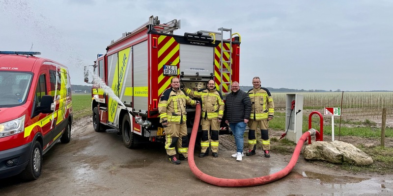 FW Rheurdt: Neues Löschwasserkonzept: Rheurdt investiert in die Sicherheit - Foto: presseportal.de