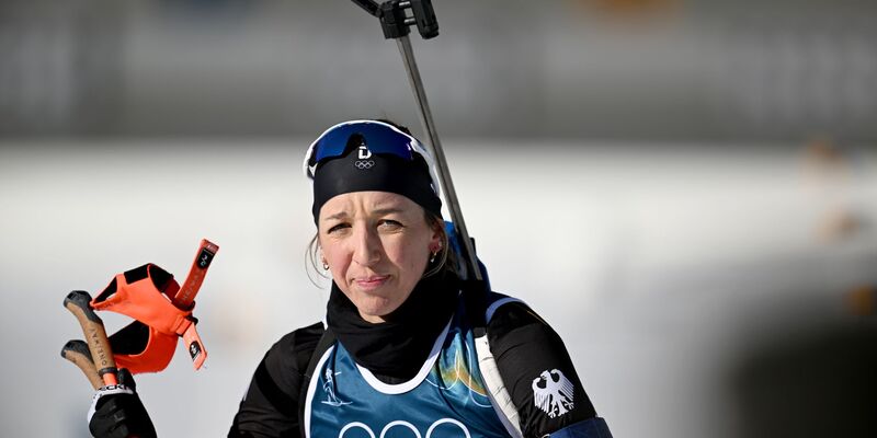 Franziska Preuß wird nicht mehr im Weltcup starten. - Foto: Hendrik Schmidt/dpa