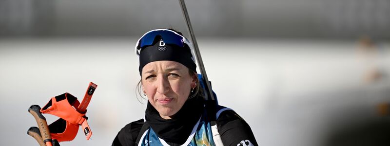 Franziska Preuß wird nicht mehr im Weltcup starten. - Foto: Hendrik Schmidt/dpa