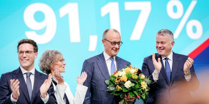 91,17 Prozent - damit haben viele nicht gerechnet. - Foto: Kay Nietfeld/dpa