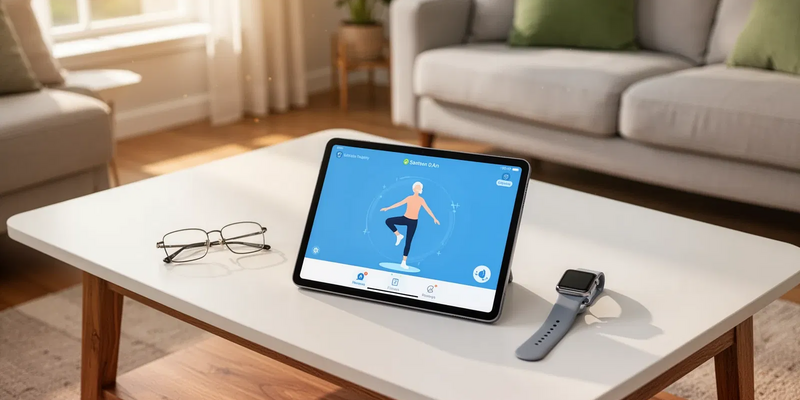Senioren entdecken Fitness-Apps für mehr Gesundheit im Alter - Foto: über boerse-global.de