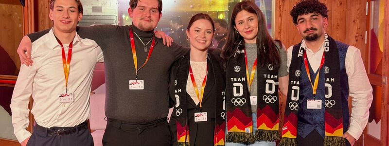 Die 5-Gründer von «SkillFIT». - Foto: Christoph Lother/dpa