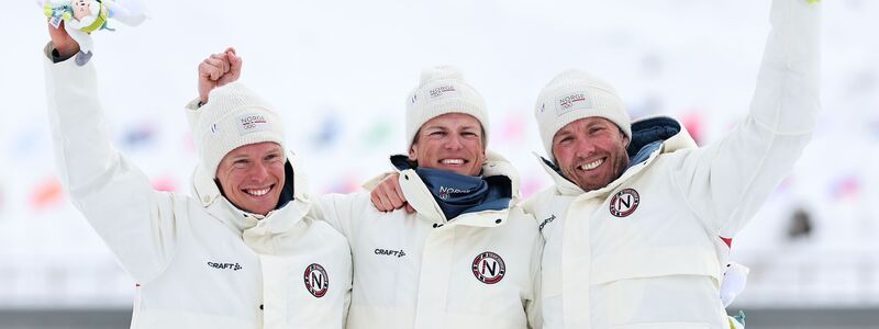 Norwegen dominiert in der Königsdisziplin der Langläufer. - Foto: Daniel Karmann/dpa