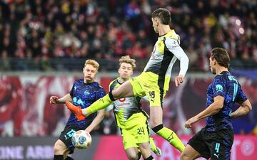 RB Leipzig - Borussia Dortmund am 21.02.2026 - Foto: via dts Nachrichtenagentur