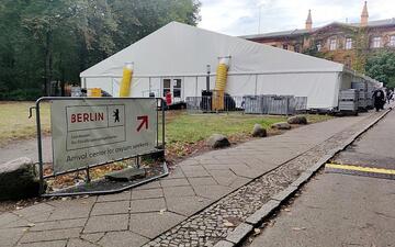Ankunftszentrum für Flüchtlinge (Archiv) - Foto: via dts Nachrichtenagentur