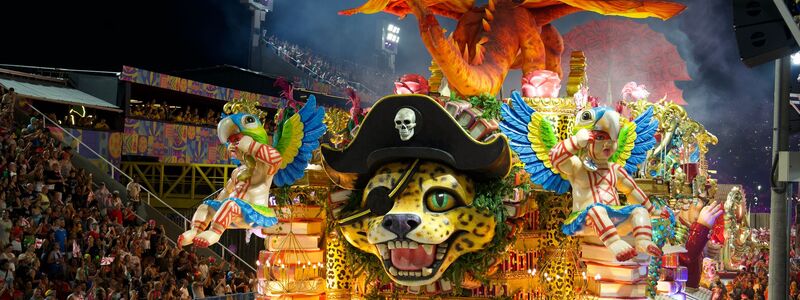 Mit der «Parade der Champions» endet der Karneval in Rio de Janeiro. - Foto: Zhou Yongsui/XinHua/dpa