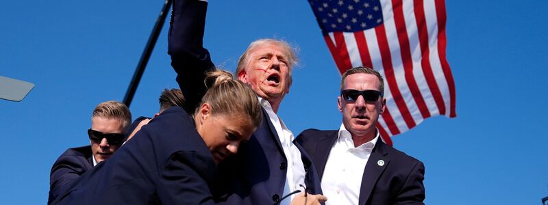Im Wahlkampf 2024 wurde in Pennsylvania auf Trump geschossen. (Archivbild) - Foto: Evan Vucci/AP/dpa