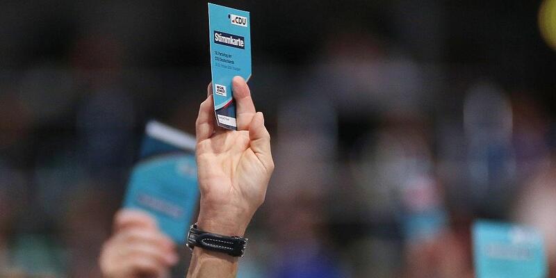 Abstimmung auf CDU-Parteitag am 20.02.2026 - Foto: via dts Nachrichtenagentur