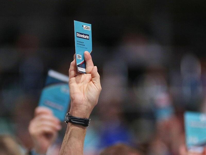 Abstimmung auf CDU-Parteitag am 20.02.2026 - Foto: via dts Nachrichtenagentur