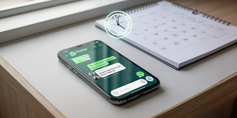 WhatsApp plant Nachrichten-Vorausplanung für alle Nutzer - Foto: über boerse-global.de