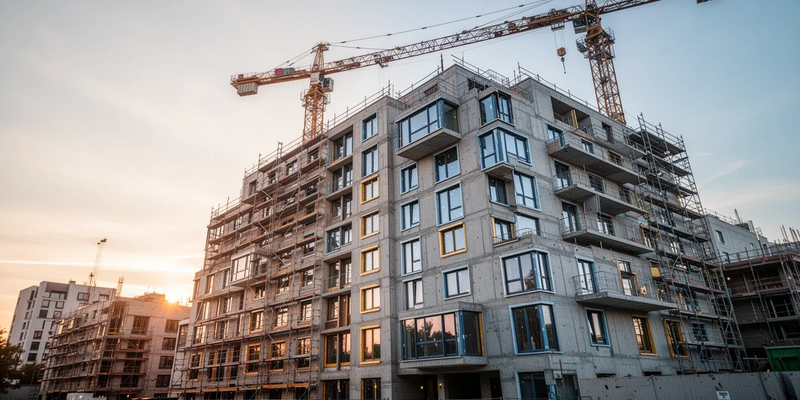 Deutscher Wohnungsbau: Baugenehmigungen steigen erstmals seit 2021 - Foto: über boerse-global.de