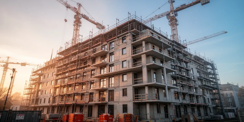 Baugenehmigungen steigen erstmals seit 2021 - Foto: über boerse-global.de