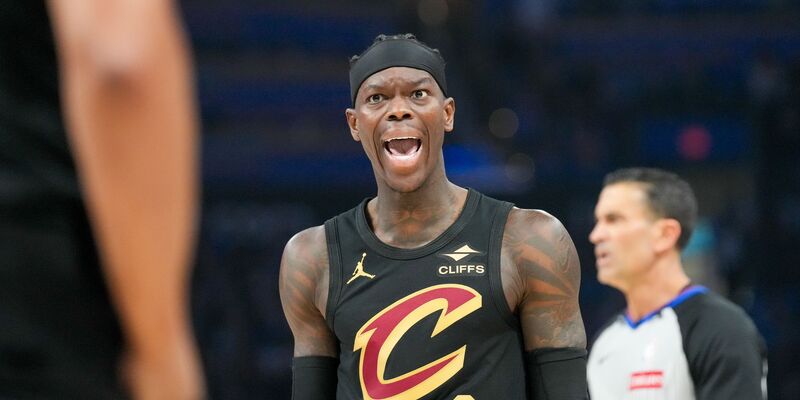 Dennis Schröder erzielte elf Punkte für die Cleveland Cavaliers. - Foto: Kyle Phillips/AP/dpa