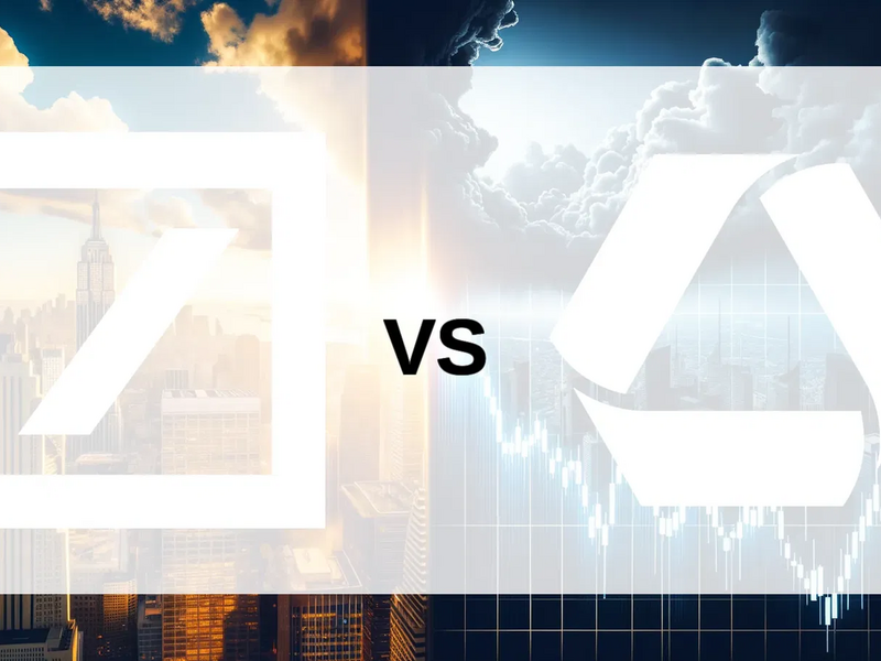 Deutsche-Bank- vs. Commerzbank-Aktie: Bilanz-Bollwerk gegen Bewertungs-Schnäppchen - Foto: über boerse-global.de