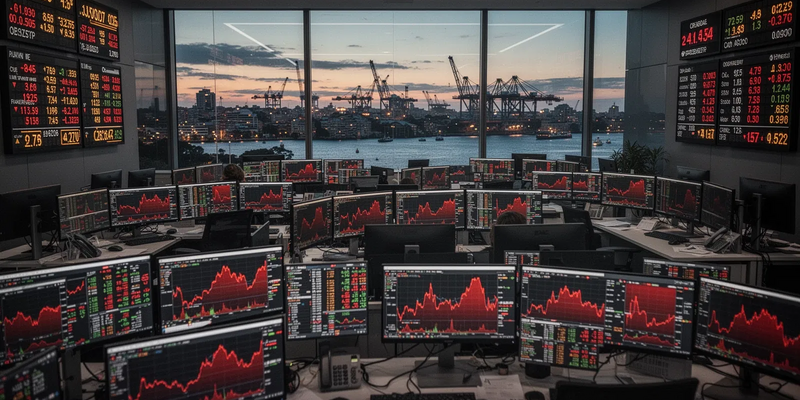 S&P/ASX 200: Verluste trotz Rohstoff-Stärke - Foto: über boerse-global.de