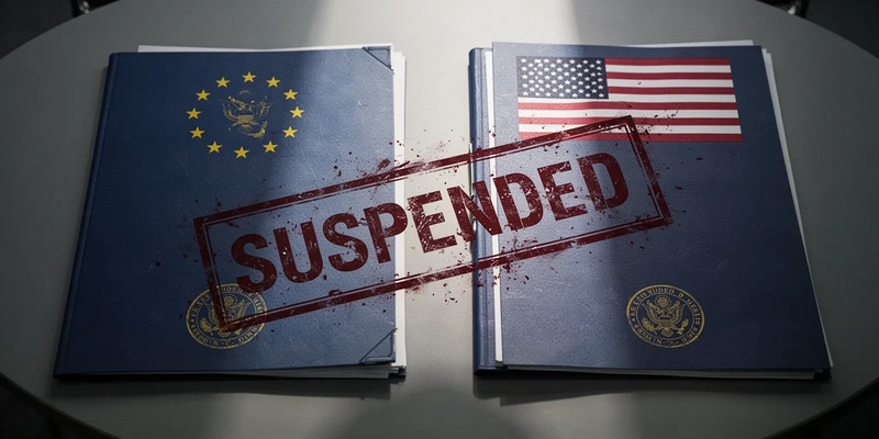 EU-Parlament stoppt US-Handelsabkommen nach Trump-Tarifen - Foto: über boerse-global.de