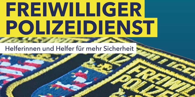 POL-OF: Einstellungsdatum August 2026: Werde Teil des Freiwilligen Polizeidienstes - Foto: presseportal.de
