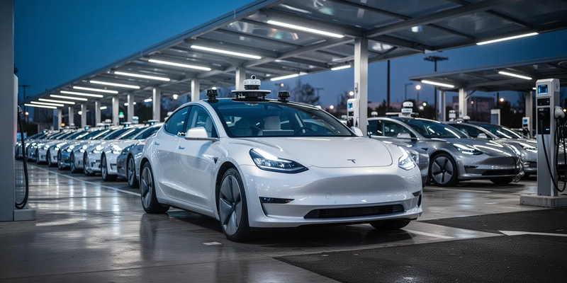 Autonomes Fahren startet durch: Robotaxis kommen 2026 in Serie - Foto: über boerse-global.de