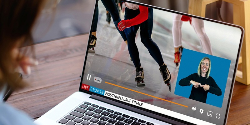 Mehr Barrierefreiheit in Echtzeit: KI stärkt Gebärdensprache in Live-Streams und digitalen Medien - Foto: presseportal.de