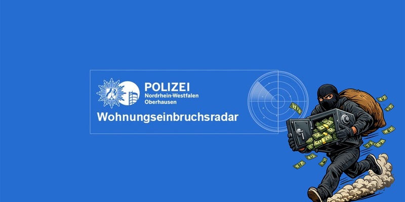 POL-OB: Wohnungseinbruchsradar in Oberhausen - Foto: presseportal.de