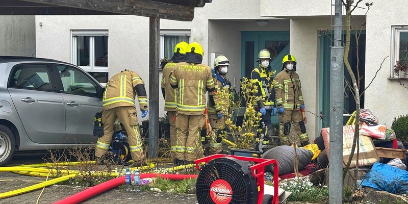 FW Konstanz: Mehrere Brandereignisse im Stadtgebiet - Foto: presseportal.de