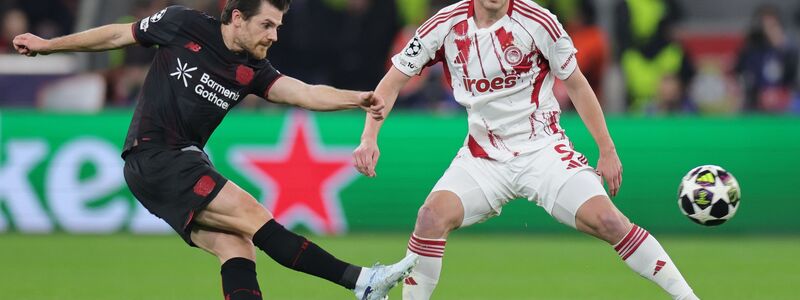 Leverkusens Jonas Hofmann stand erstmals in dieser Saison in der Champions League auf dem Platz.  - Foto: Rolf Vennenbernd/dpa